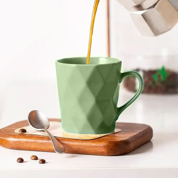 Diamonds Coffee Mug - Green