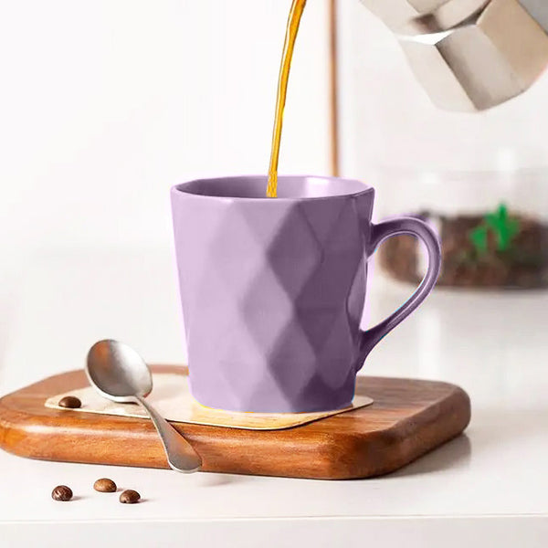 Diamonds Coffee Mug - Purple