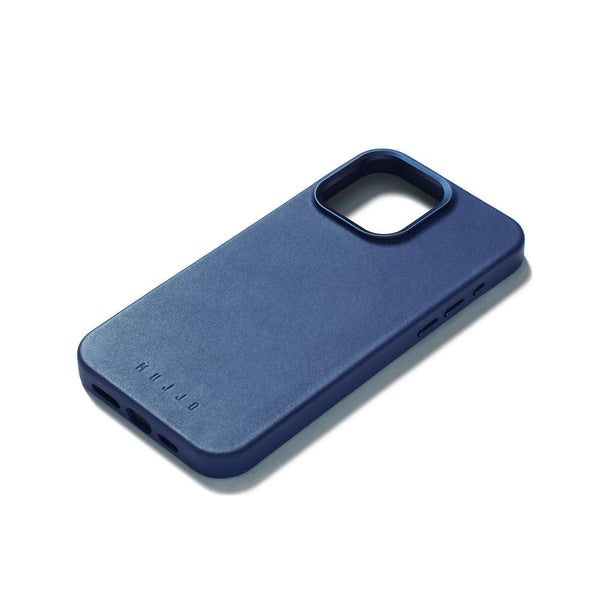 Full Leather Case for iPhone 15 Pro - Monaco Blue