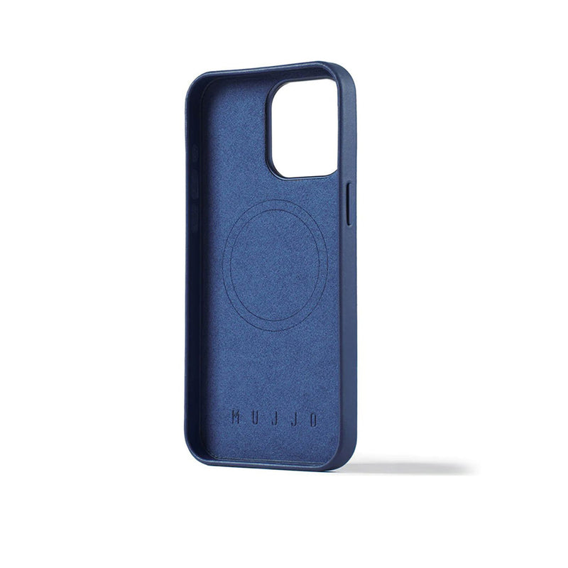 Full Leather Case for iPhone 15 Pro Max - Monaco Blue