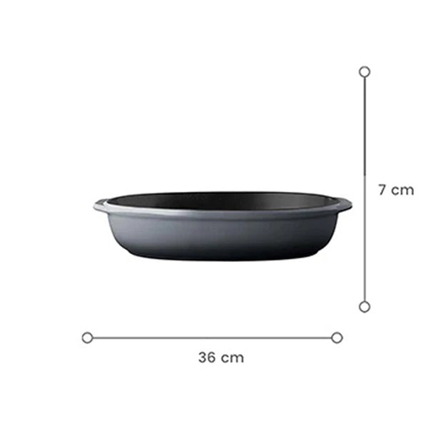 Gem Stoneware Oval Baking Dish Large