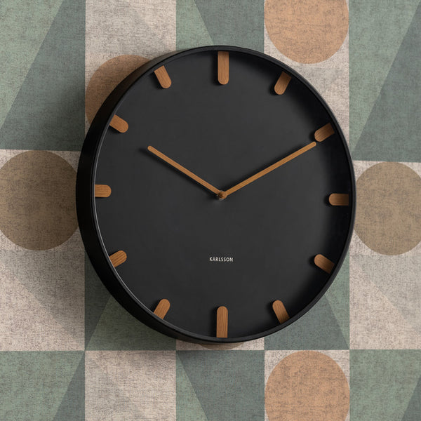 Grace Wall Clock 40cm - Black