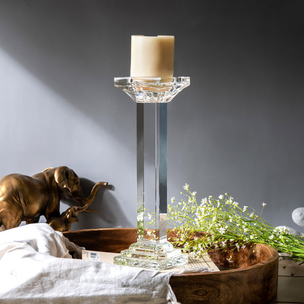 Halo Crystal Candlestand Extra Large