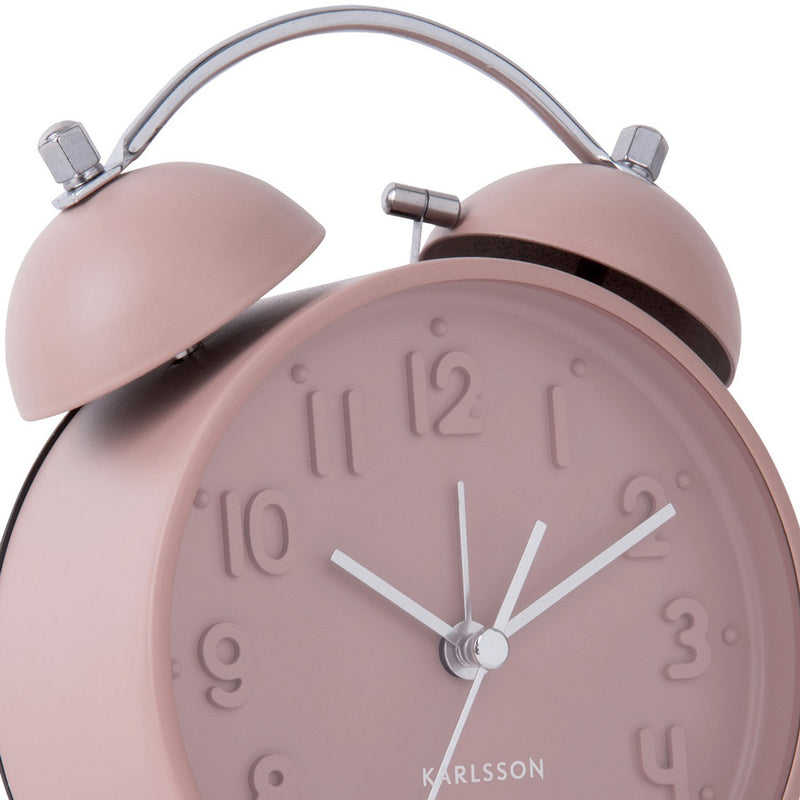 Iconic Alarm Clock - Faded Pink