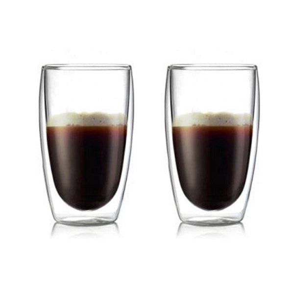 Java Double Wall Glasses, Set of 2 - Large