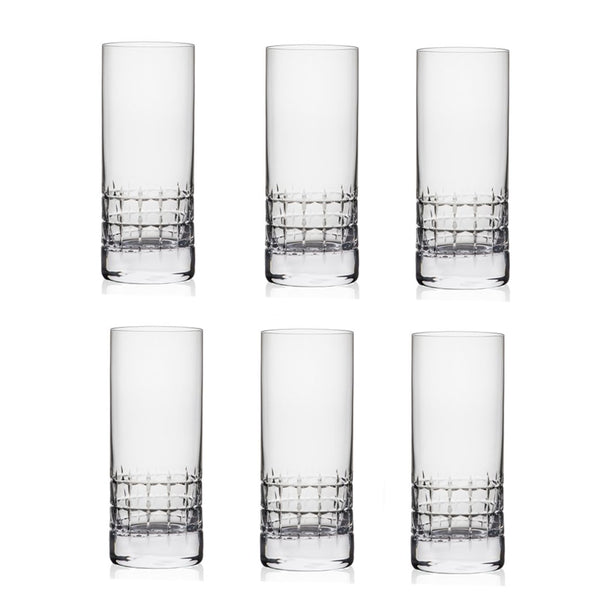 Luxury Collection Brilliant Highball Glasses 370ml, Set of 4