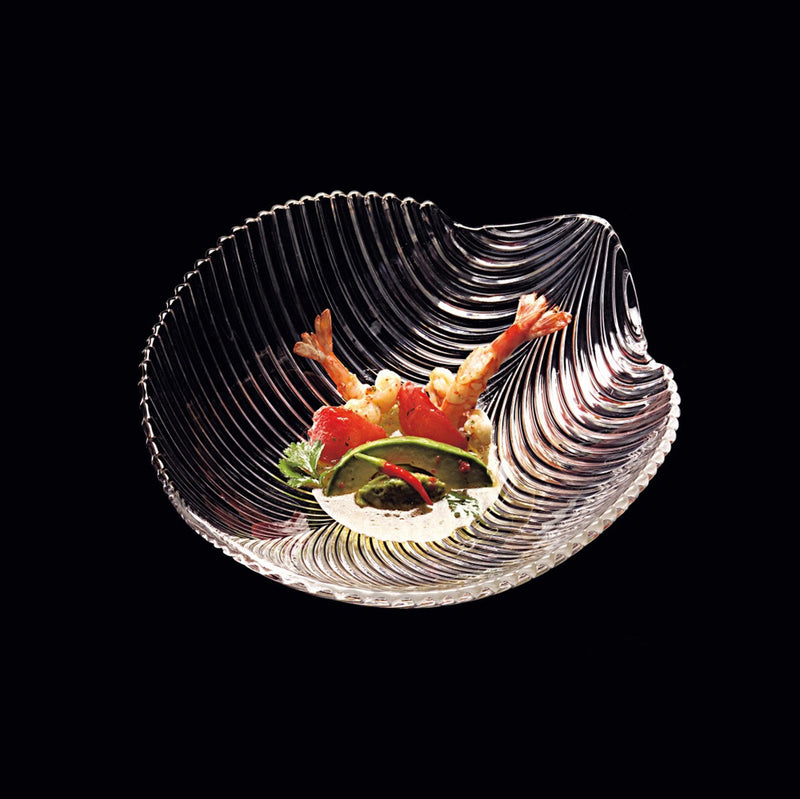 Mambo Glass Serving Plate Large
