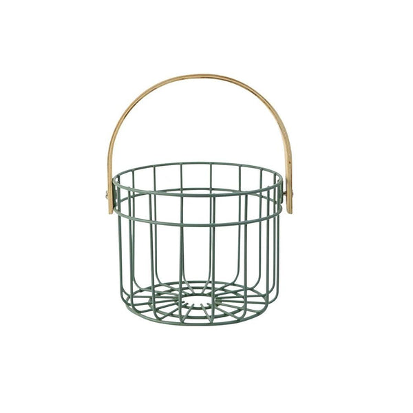 Metal Utility Basket Small - Green