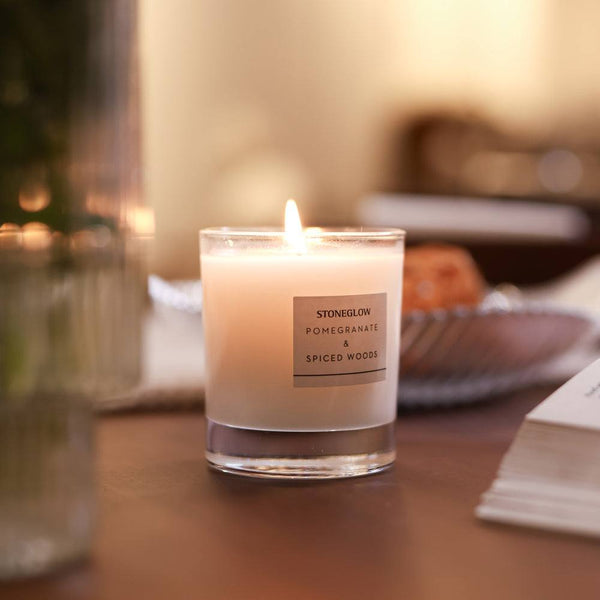 Stoneglow London Modern Classics Candle - Pomegranate & Spiced Woods