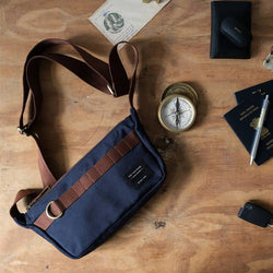 The Postbox Nara Cross Body Sling - Oxford blue - Modern Quests