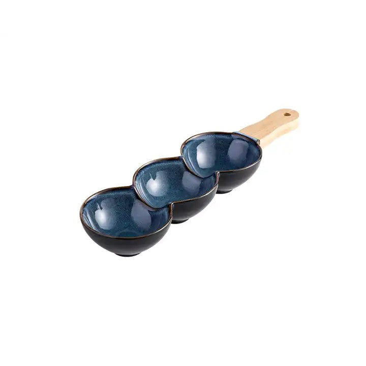 Oasis Snack Trio with Handle - Royal Blue