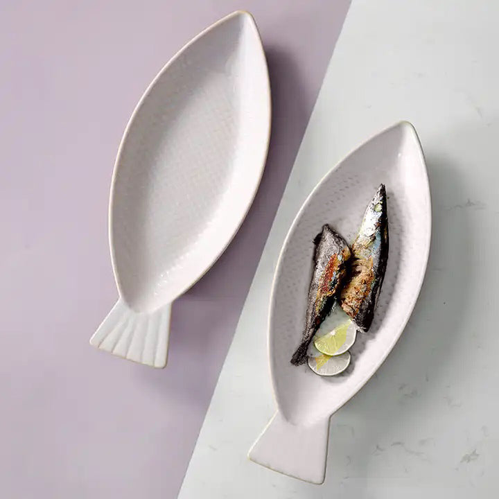 Pesce Ceramic Serving Platter