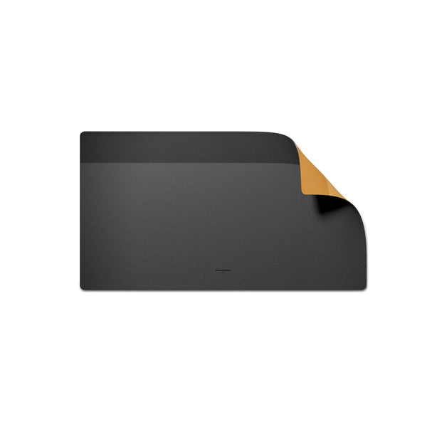 Reversible Desk Mat - Black & Kraft