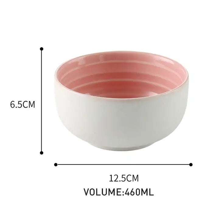 Ripple Medium Bowl - Pink