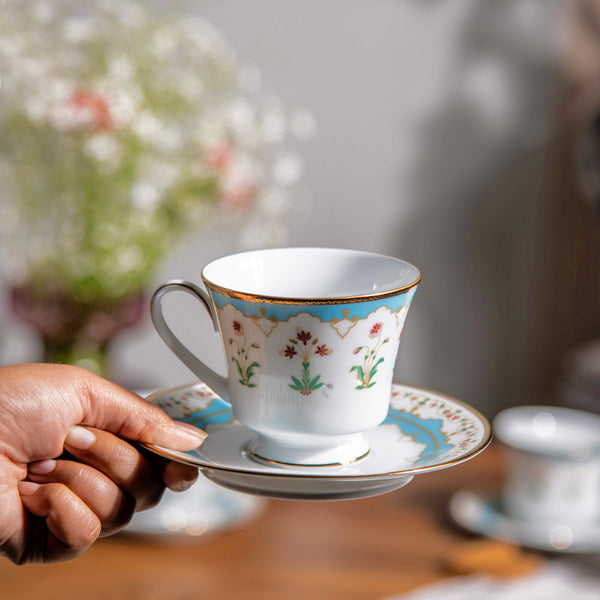 Royal Blossom 12-piece Porcelain Tea Set