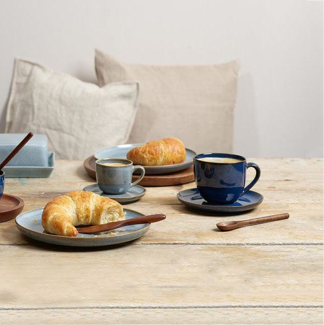 Seasons Cup and Saucer Set - Midnight Blue