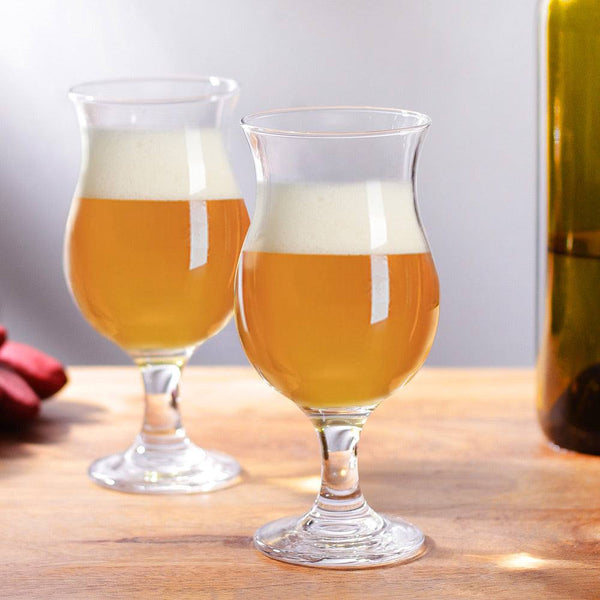 Borgonova St. Tropez Beer Glasses, Set of 6 - Modern Quests