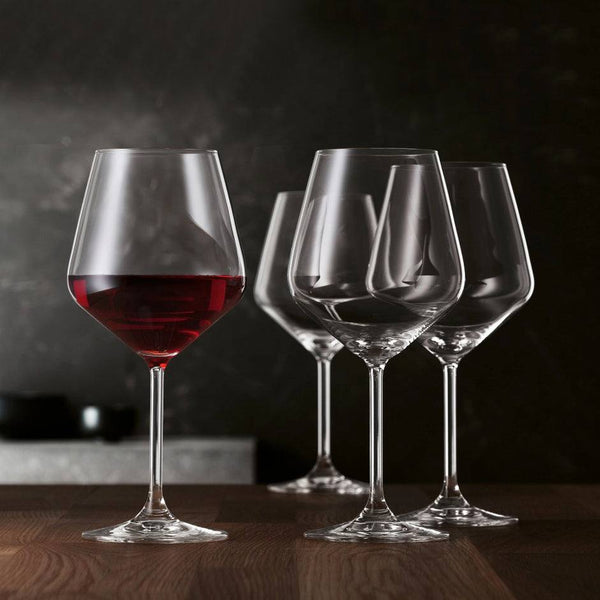 Spiegelau Style Burgundy Glasses, Set of 4 - Modern Quests