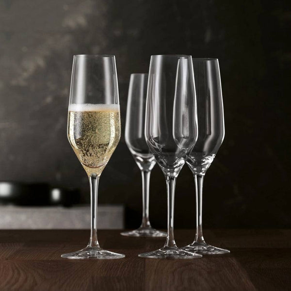 Spiegelau Style Champagne Flutes, Set of 4 - Modern Quests
