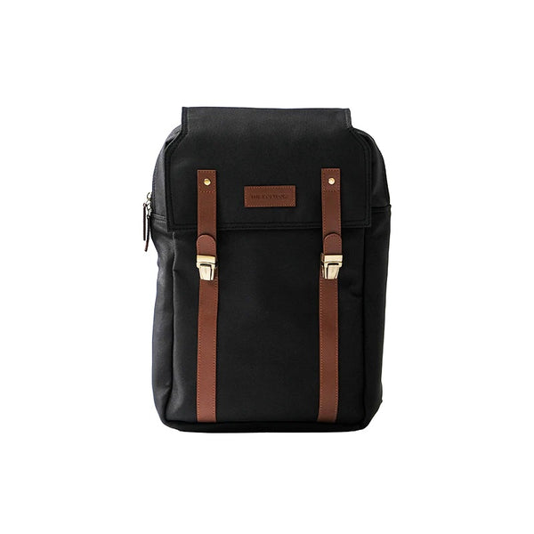 The Postbox The Transit 2.0 Backpack - Charcoal with Tan - Modern Quests