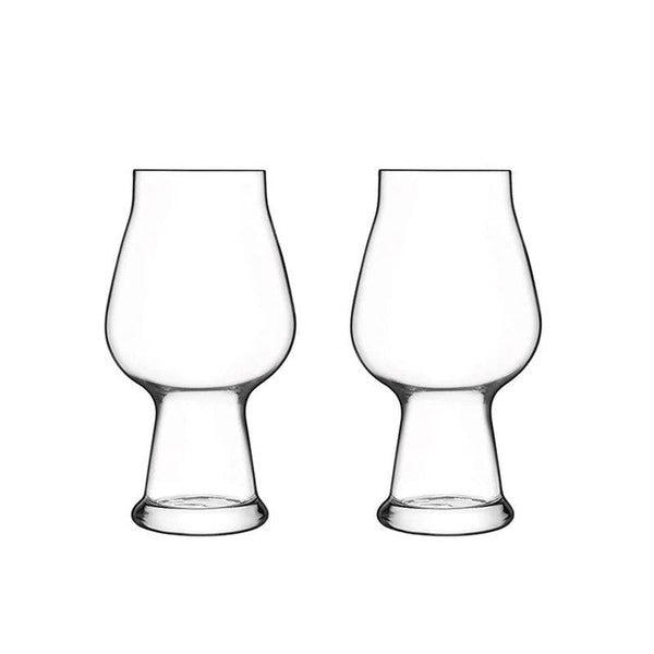 Luigi Bormioli Birrateque Beer Glasses 600ml, Set of 2 - Modern Quests