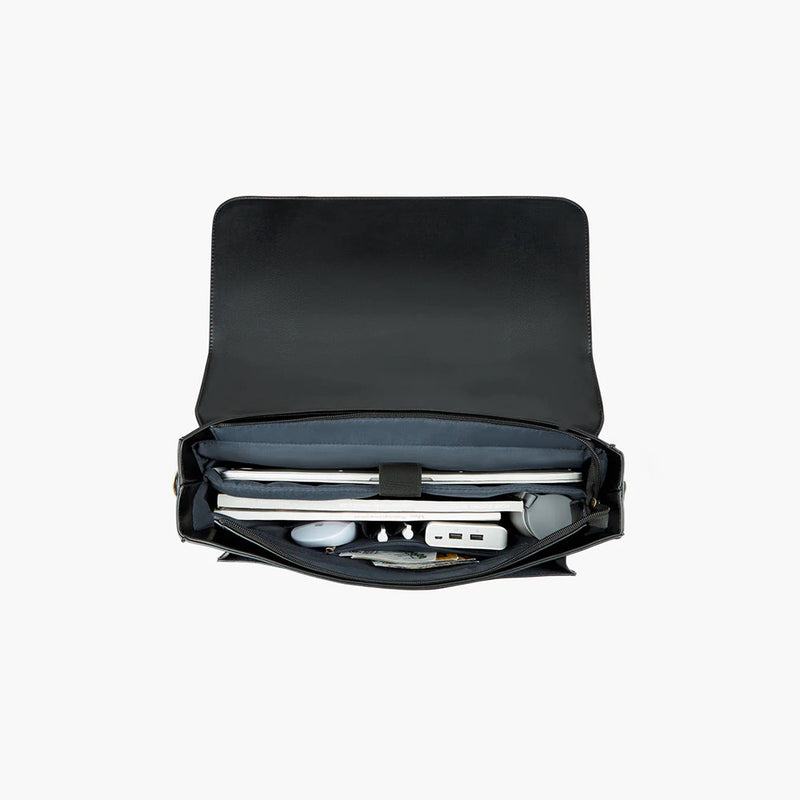 Vintage Bow Briefcase Large - Black