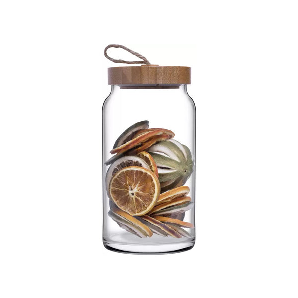 Woody Storage Jar with Lid - Large