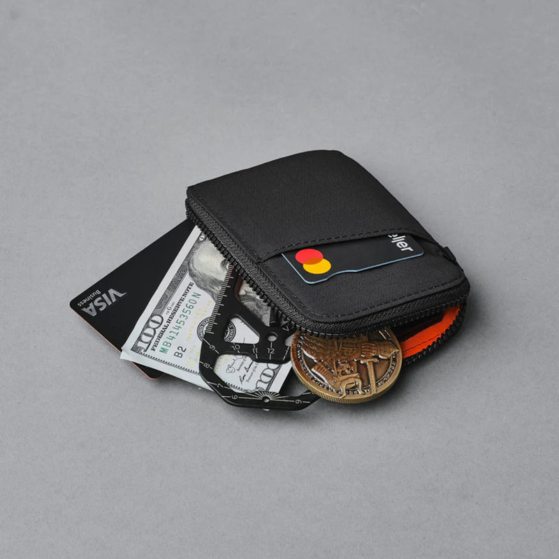 Zip Card Pouch - Axoflux Black