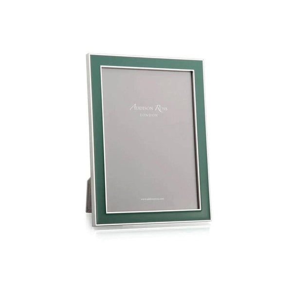 Addison Ross Fern Green Enamel & Silver Frame - Medium - Modern Quests