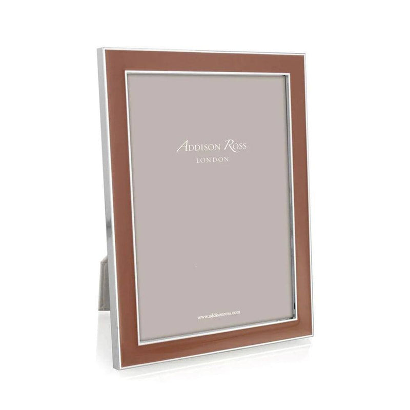 Addison Ross Terracotta Enamel & Silver Frame - Large - Modern Quests