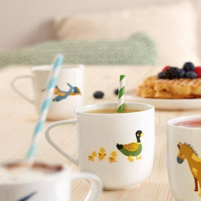 ASA Selection Germany Duck and Ducklings Ceramic Mug - Modern Quests