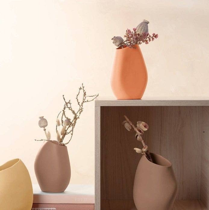 ASA Selection Germany Hana Vase Small - Curcuma Orange - Modern Quests