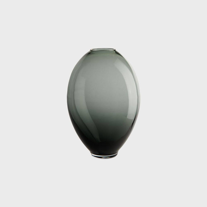ASA Selection Germany Mara Glass Vase - Grey - Modern Quests