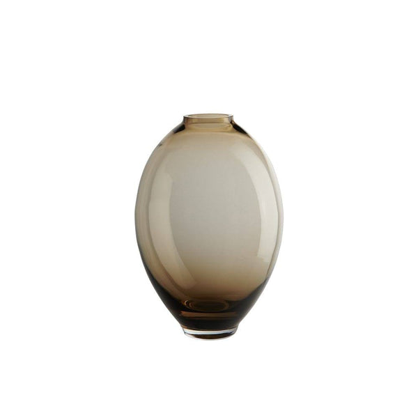 ASA Selection Germany Mara Glass Vase - Topas Brown - Modern Quests