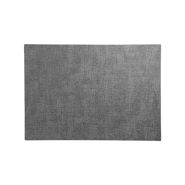 ASA Selection Germany Meli Melo Rectangular Placemats, Set of 2 - Coal Grey - Modern Quests
