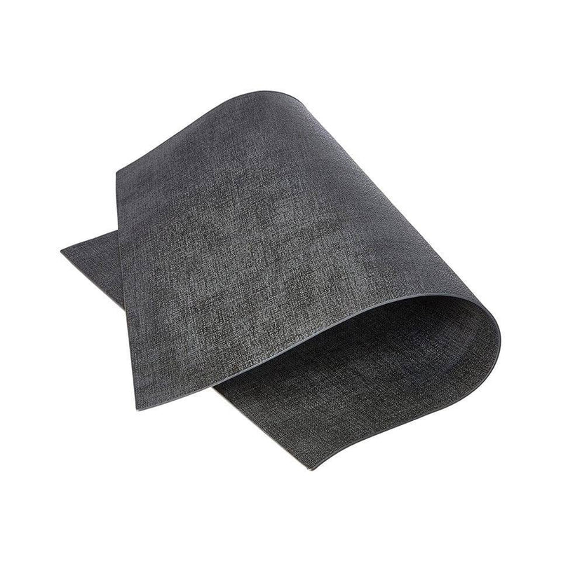 ASA Selection Germany Meli Melo Rectangular Placemats, Set of 2 - Coal Grey - Modern Quests