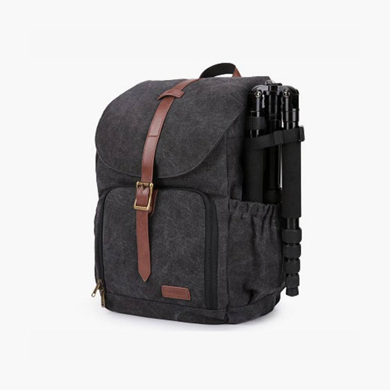 Bagsmart Anniston Camera Backpack - Black