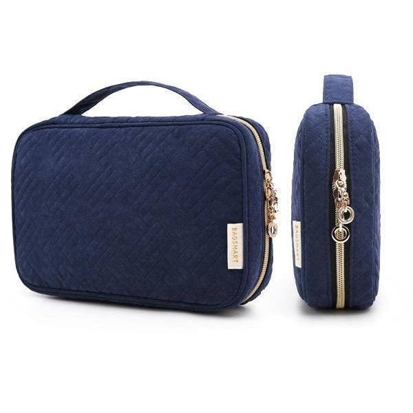 Bagsmart Belle Travel Jewellery Organizer Small - Navy - Modern Quests
