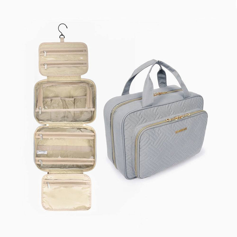 Bagsmart Travel Makeup Bag - Cross Grey – Modern Quests