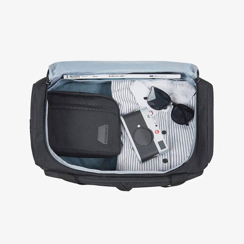 Bagsmart Weekender Travel Duffel with Toiletry Bag - Black