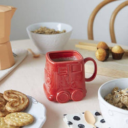 Balvi Ceramic Van Mug - Red - Modern Quests