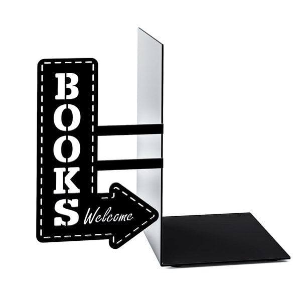 Balvi Metallic Bookend - Bookshop - Modern Quests