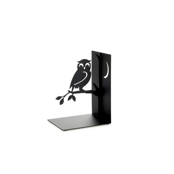 Balvi Metallic Bookend - Owl - Modern Quests