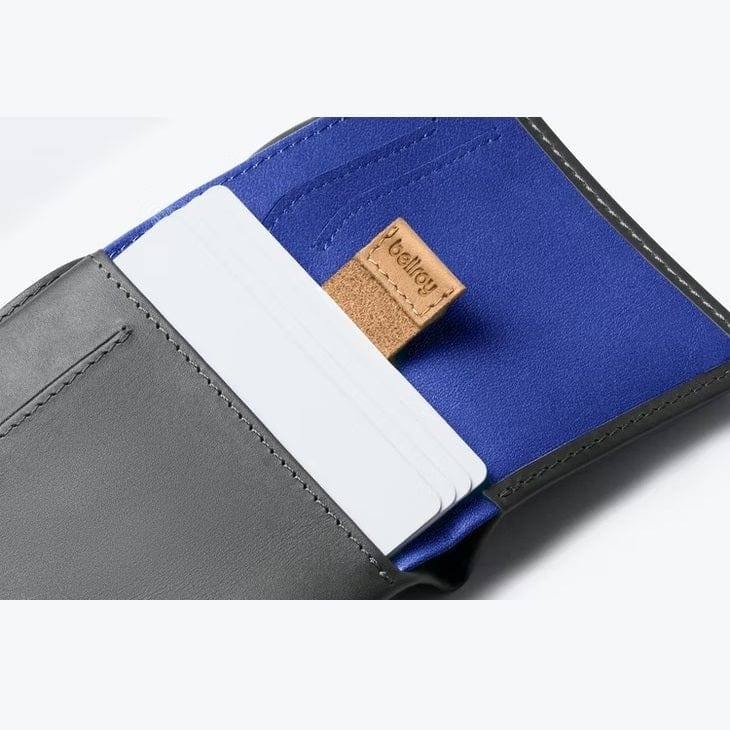 Bellroy Note Sleeve Wallet - Charcoal Cobalt RFID - Modern Quests