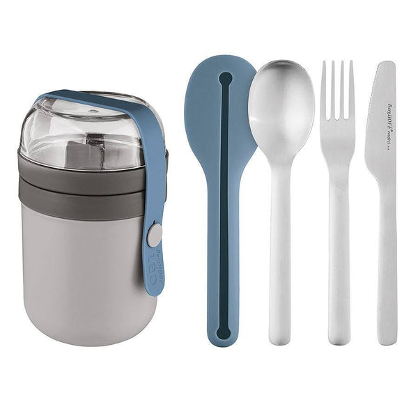BergHOFF Travel To-Go Set - Blue Grey - Modern Quests