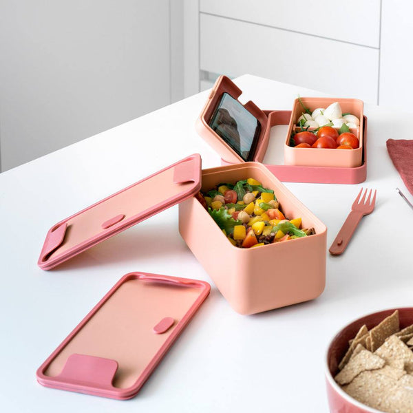 Blim Plus Italy Bauletto Lunch Box Medium - Flamingo