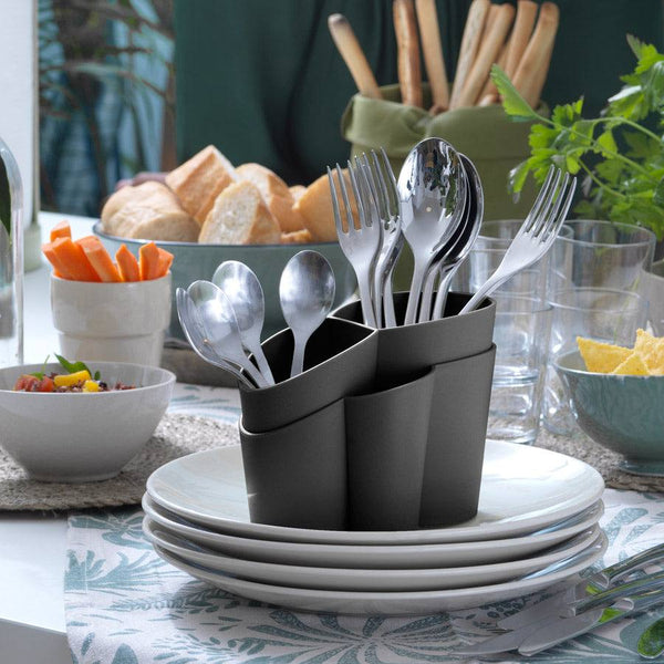 Blim Plus Italy Gocciolo Cutlery Drainer - Carbon Black - Modern Quests