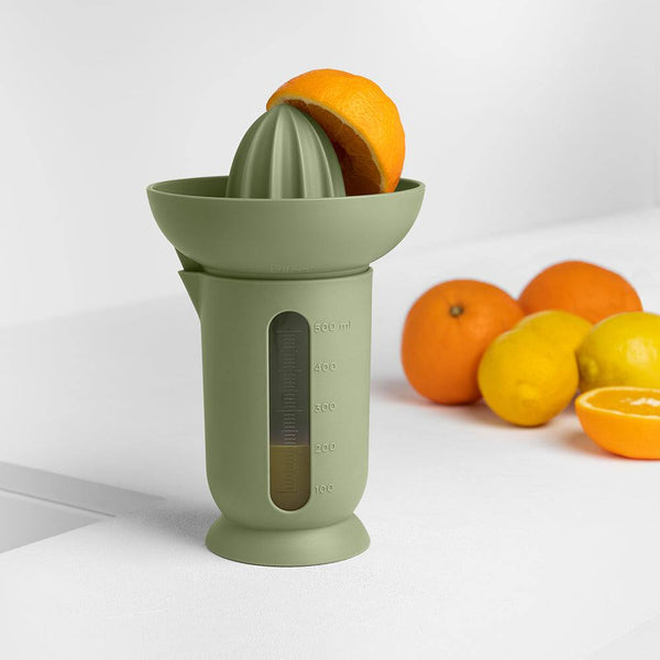 Blim Plus Italy UFO Citrus Juicer with Carafe - Deep Forest