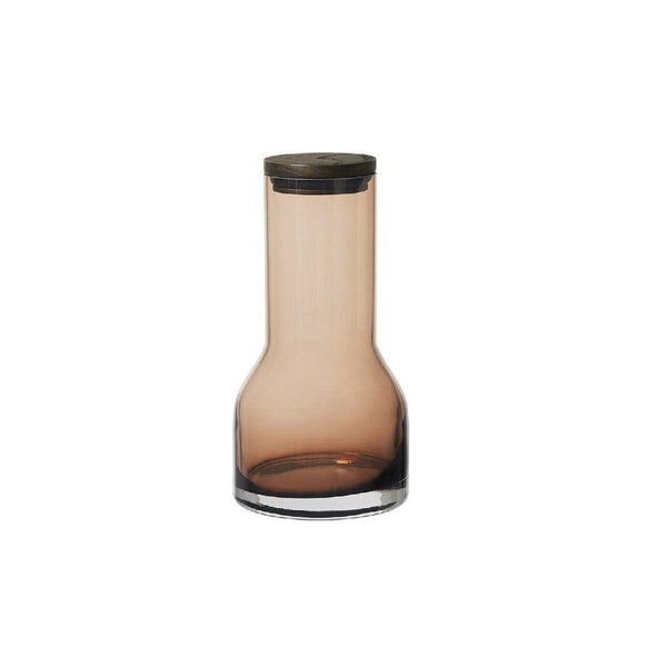 Blomus Germany Lungo Water Carafe with Lid 650ml - Brown