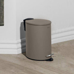 Blomus Germany Tubo Pedal Bin Small - Taupe